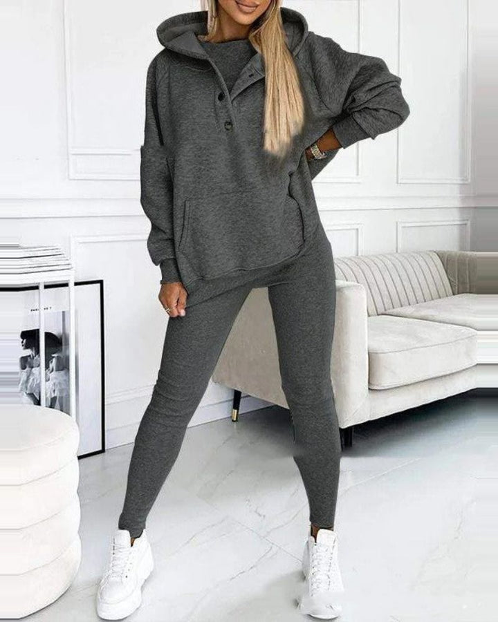 ALENA Casual Sweatshirt and Pants Set – Cozy Comfort Meets Effortless Style