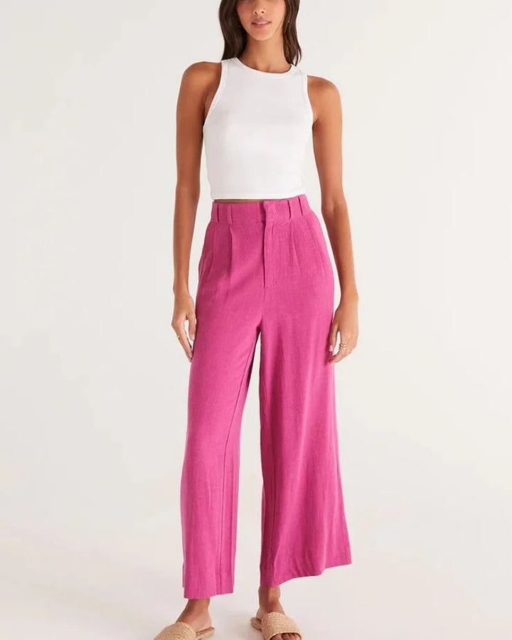 DEILA - Casual Wide-Leg Trousers with a Chic and Comfortable Fit