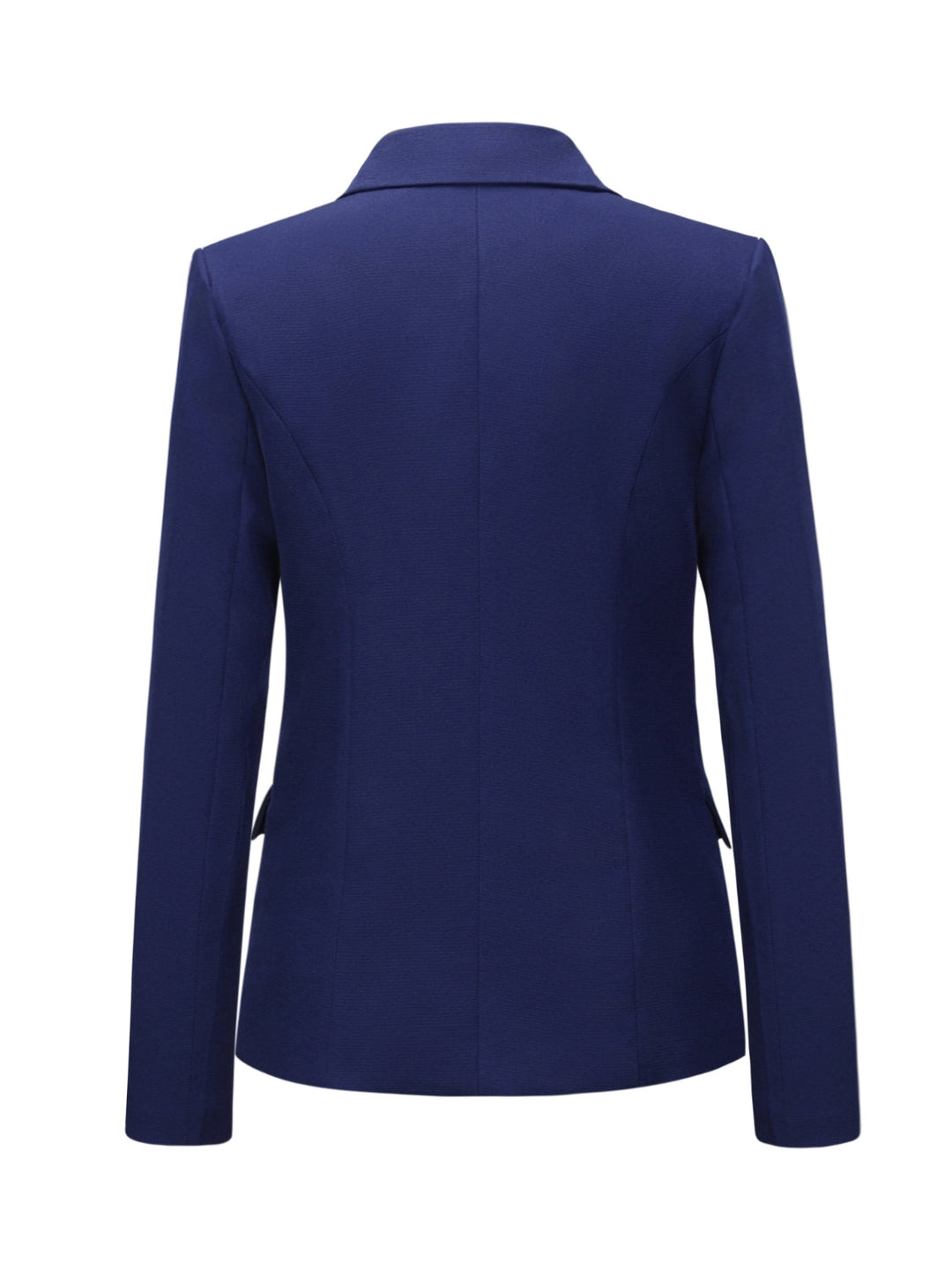 Women's Lapel Collar Long Sleeve Blazer | Buttoned, Lined, Comfortable Fit