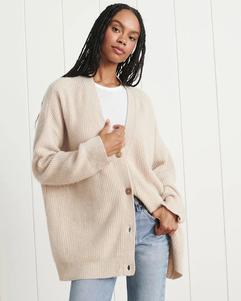 MARIAN Cocoon Cardigan – Oversized, Lightweight, and Effortlessly Stylish